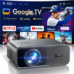 Trevalure 4K Smart Outdoor Projector - Home Theater